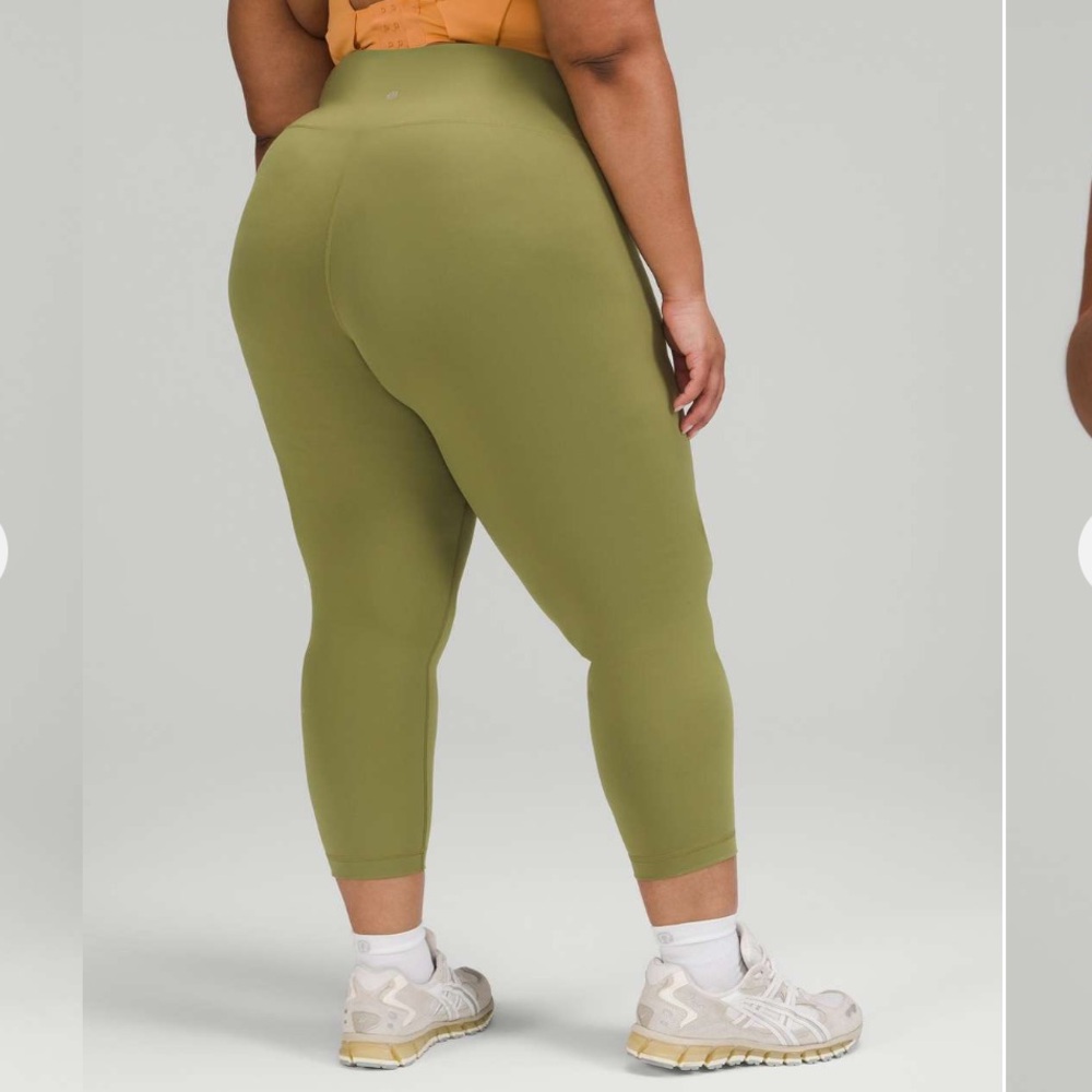EUC Lululemon Bronze Green Set. Size 6 - Picture 11 of 11